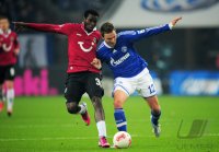 Fussball, 1. Bundesliga12/13: FC Schalke 04 - Hannover 96