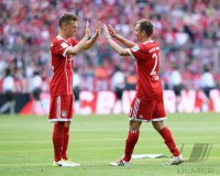 Fussball 1. Bundesliga Saison 16/17: FC Bayern Muenchen - SC Freiburg