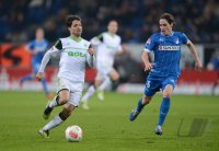 Fussball 1. Bundesliga  2012/2013:  TSG 1899 Hoffenheim - VfL Wolfsburg