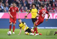 Fussball 1. Bundesliga Saison 18/19: FC Bayern Muenchen - Borussia Dortmund