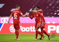 Fussball 1. Bundesliga Saison 20/21: FC Bayern Muenchen - TSG 1899 Hoffenheim