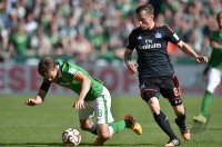 Fussball, 1. Bundesliga  Saison 2014/2015: SV Werder Bremen - Hamburger SV