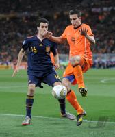 FUSSBALL WM 2010  FINALE:  Holland - Spanien