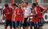 Fussball 1. Bundesliga: Training beim FC Bayern Muenchen