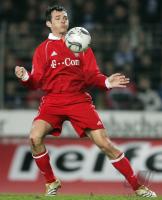 Fussball 1. Bundesliga: Bayern, SAGNOL Einzelaktion am Ball