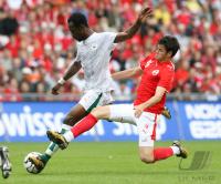 Fussball WM 2006: Testspiel Schweiz - Elfenbeinkueste