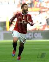 FUSSBALL SERIE A: Jubel Antonio Nocerino (AC Mailand)