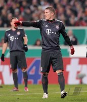 Fussball DFB Pokal 10/11 :  Bastian Schweinsteiger (FC Bayern Muenchen)
