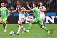 FUSSBALL WM 2014, ACHTELFINALE: Deutschland - Algerien
