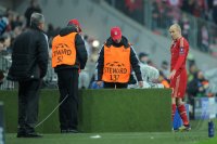 Fussball CHL Saison 2011/2012: Arjen Robben (FC Bayern Muenchen)