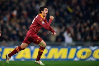 FUSSBALL SERIE A 2012/2013: JUBEL Nicolas Burdisso (AS Rom)