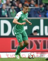 Fussball, 1. Bundesliga  Saison 2014/2015: SV Werder Bremen - Borussia Moenchengladbach