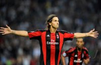 Fussball Champions League  Saison 2010/2011:  Zlatan Ibrahimovic (AC Mailand)
