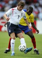 Fussball WM 2006: England - Ecuador