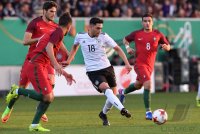 Fussball U 21 Laenderspiel: Deutschland - Portugal