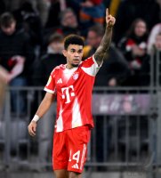 Fussball 1. Bundesliga  Saison  2025/2026  25. Spieltag FC Bayern Muenchen -  Borussia Moenchengladbach