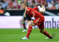 Fussball 1. Bundesliga, Supercup: FC Bayern Muenchen - Borussia Dortmund