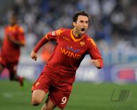 FUSSBALL SERIE A:  JUBEL Mirko Vucinic (AS Rom)