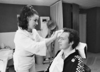 Fussball Franz BECKENBAUER in einer Fernsehsendung