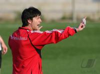 Fussball, Training der deutschen Nationalmannschaft