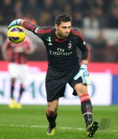 FUSSBALL SERIE A:  Torwart Marco Amelia (AC Mailand)