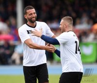 Fussball / Promi-Benefizfu&Atilde;ballspiel in Tuebingen