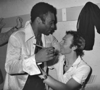 Fussball Pele, Beckenbauer (Cosmos New York)