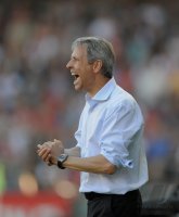 Fussball 1. Bundesliga  Saison 2011/2012:  Trainer Lucien Favre (Borussia Moenchengladbach)