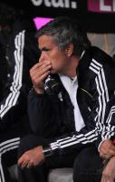 FUSSBALL International :  Trainer Jose MOURINHO  (Real Madrid)