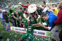 Fussball 1. Bundesliga 08/09  Meister  VfL Wolfsburg