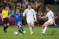 Fussball International Europameisterschaft 2012: England - Italien