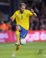 Fussball WM  2010  Qualifikation:  Daenemark - Schweden