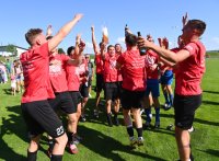 Fussball Relegation zur Oberliga, Rueckspiel 21/22: FC Holzhausen - FC Denzlingen