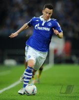 Fussball 1. Bundesliga, Supercup: FC Schalke 04, BAUMJOHANN Einzelaktion