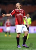 FUSSBALL SERIE A:  Zlatan Ibrahimovic (AC Mailand)