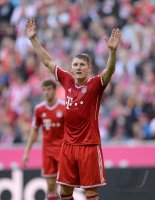 Fussball  1. Bundesliga  13/14: Bastian Schweinsteiger (FC Bayern Muenchen)