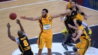 Basketball 1. Bundesliga  13/14  Walter Tigers Tuebingen  - MPH Riesen Ludwigsburg