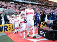 Fussball 1. Bundesliga : VfB Stuttgart Einlaufkinder