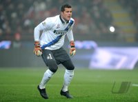 FUSSBALL International SERIE A 2011/2012:  Torwart Julio Cesar (Inter Mailand)