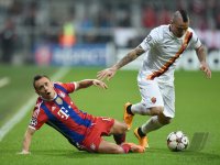 Fussball CHL  Saison 2014/2015: AS Rom - FC Bayern Muenchen