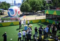 Fussball  FIFA WM 2026; Adidas Mediengespraech: