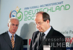 DFB Pressekonfernz: Tickets FIFA WM 2006, Beckenbauer und Linsi