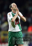Fussball UCL, Bremen - Valencia, ERNST enttaeuscht