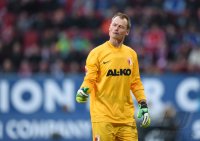 Fussball 1. Bundesliga Saison 14/15: FC Augsburg - FC Bayern Muenchen