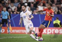 Fussball Europameisterschaft 2024: Spanien - Frankreich