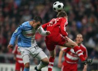 Fussball DFB-Pokal, FC Bayern Muenchen-TSV 1860 Muenchen
