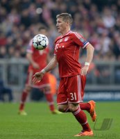 Fussball International CHL Saison 13/14: Bastian Schweinsteiger (FC Bayern Muenchen)
