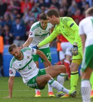 Fussball Europameisterschaft Achtelfinale 2016: Wales - Nordirland