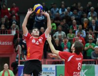 Volleyball  1. Bundesliga  14/15:  TV Rottenburg - VfB Friedrichshafen