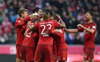 Fussball 1. Bundesliga Saison 15/16: FC Bayern Muenchen - Hertha BSC Berlin